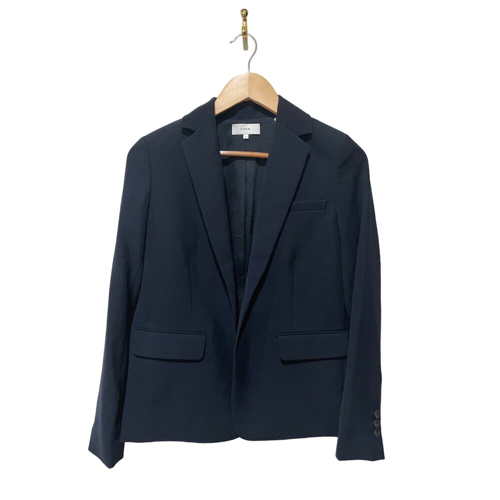 Vince Single‎ Button Blazer Size 4 - Picture 6 of 8